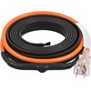 image:imageVEVOR SelfRegulating Pipe Heating Cable 100feet 5Wft Heat Tape for Pipes Freeze Protection Protects PVC Hose Metal and Plastic Pipe from Freezing 120V15 Feet