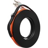 image:imageVEVOR SelfRegulating Pipe Heating Cable 100feet 5Wft Heat Tape for Pipes Freeze Protection Protects PVC Hose Metal and Plastic Pipe from Freezing 120V12 Feet