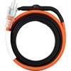image:imageVEVOR SelfRegulating Pipe Heating Cable 100feet 5Wft Heat Tape for Pipes Freeze Protection Protects PVC Hose Metal and Plastic Pipe from Freezing 120V9 Feet