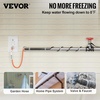 image:imageVEVOR SelfRegulating Pipe Heating Cable 100feet 5Wft Heat Tape for Pipes Freeze Protection Protects PVC Hose Metal and Plastic Pipe from Freezing 120V24 Feet