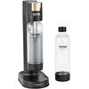 image:imageVEVOR Sparkling Water Maker Soda Maker Machine for Home Carbonating Seltzer Water Starter Kit with BPA free 1L PET Bottle Compatible with Mainstream Screwin 60L CO2 CylinderNOT Included Black2 bottles