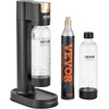 image:imageVEVOR Sparkling Water Maker Soda Maker Machine for Home Carbonating Soda Maker with 2 BPAfree 1L PET Bottles CO2 CylinderNot Contain CO2 GAS Compatible with Mainstream Screwin 60L CO2 Cylinder2 Bottles  1 CO2 Cylinders