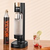 image:imageVEVOR Sparkling Water Maker Soda Maker Machine for Home Soda Maker with BPAfree 1L PET Bottle 2 CO2 CylindersNot Contain CO2 GAS Compatible with Mainstream Screwin 60L CO2 Cylinder1 Bottles  1 CO2 Cylinder