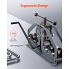 image:imageVEVOR Tube Roller Bender Max 112 Manual Tube Pipe Roller Bender with 6 Dies 360 Copper Aluminum Pipe Bending Tool for Square Round Tube amp Flat Bar Ideal for HVAC Air Conditioning Auto Repair