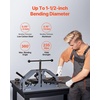 image:imageVEVOR Tube Roller Bender Max 112 Manual Tube Pipe Roller Bender with 6 Dies 360 Copper Aluminum Pipe Bending Tool for Square Round Tube amp Flat Bar Ideal for HVAC Air Conditioning Auto Repair