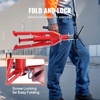 image:imageVEVOR VHead Pipe Stand 1812 Capacity 2037 Height Adjustable Pipe Stands 2500 lbs Load Capacity Portable Folding Pipe Stands Durable Carbon Steel Frame