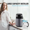 image:imageVEVOR Water Distiller 4L 105 Gallon Pure Water Distilling for Home Countertop 750W Distilled Water Maker 304 Stainless Steel Interior Stiller Water Making Machine to Make Clean Water BlackGrey