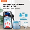 image:imageVEVOR Water Distiller 4L 105 Gallon Pure Water Distilling for Home Countertop 750W Distilled Water Maker 304 Stainless Steel Interior Stiller Water Making Machine to Make Clean Water BlackBlack