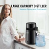 image:imageVEVOR Water Distiller 4L 105 Gallon Pure Water Distilling for Home Countertop 750W Distilled Water Maker 304 Stainless Steel Interior Stiller Water Making Machine to Make Clean Water BlackBlack