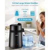 image:imageVEVOR Water Distiller 6L  16 Gallon Countertop Water Distiller for Home 900W Distilled Water Maker with BPAFree Plastic Container 304 Stainless Steel Interior Distilling for Drinking WaterBlack