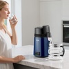 image:imageVEVOR Water Distiller 6L  16 Gallon Countertop Water Distiller for Home 900W Distilled Water Maker with BPAFree Plastic Container 304 Stainless Steel Interior Distilling for Drinking WaterNavy Blue