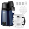 image:imageVEVOR Water Distiller 6L  16 Gallon Countertop Water Distiller for Home 900W Distilled Water Maker with BPAFree Plastic Container 304 Stainless Steel Interior Distilling for Drinking WaterNavy Blue