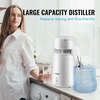 image:imageVEVOR Water Distiller 6L16 Gallon Larger Water Distilled Machine 900W Distilling Water Maker with Glass Carafe 099H Timing Set Time amp Temp Display 304 Stainless Steel Water Stiller SilverWhite