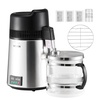 image:imageVEVOR Water Distiller 6L16 Gallon Larger Water Distilled Machine 900W Distilling Water Maker with Glass Carafe 099H Timing Set Time amp Temp Display 304 Stainless Steel Water Stiller SilverSilver