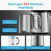 image:imageVEVOR Water Distiller 6L16 Gallon Larger Water Distilled Machine 900W Distilling Water Maker with Glass Carafe 099H Timing Set Time amp Temp Display 304 Stainless Steel Water Stiller SilverSilver