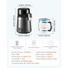 image:imageVEVOR Water Distiller 6L16 Gallon Larger Water Distilled Machine 900W Distilling Water Maker with Glass Carafe 099H Timing Set Time amp Temp Display 304 Stainless Steel Water Stiller SilverGrey