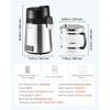image:imageVEVOR Water Distiller 6L16 Gallon Larger Water Distilled Machine 900W Distilling Water Maker with Glass Carafe 099H Timing Set Time amp Temp Display 304 Stainless Steel Water Stiller SilverSilver