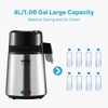image:imageVEVOR Water Distiller 6L16 Gallon Larger Water Distilled Machine 900W Distilling Water Maker with Glass Carafe 099H Timing Set Time amp Temp Display 304 Stainless Steel Water Stiller SilverSilver