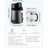 image:imageVEVOR Water Distiller 6L16 Gallon Larger Water Distilled Machine 900W Distilling Water Maker with Glass Carafe 099H Timing Set Time amp Temp Display 304 Stainless Steel Water Stiller SilverGrey