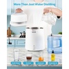 image:imageVEVOR Water Distiller 6L16 Gallon Larger Water Distilled Machine 900W Distilling Water Maker with Glass Carafe 099H Timing Set Time amp Temp Display 304 Stainless Steel Water Stiller SilverWhite
