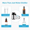 image:imageVEVOR Water Distiller 6L16 Gallon Larger Water Distilled Machine 900W Distilling Water Maker with Glass Carafe 099H Timing Set Time amp Temp Display 304 Stainless Steel Water Stiller SilverSilver