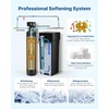 image:imageVEVOR Water Softener 32000 Grains Whole House Water Softener System with Automatic Digital Control Head Bypass Valve Reduce Hardness and Minerals Improve Water Quality for 12 Bathrooms