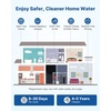 image:imageVEVOR Water Softener 32000 Grains Whole House Water Softener System with Automatic Digital Control Head Bypass Valve Reduce Hardness and Minerals Improve Water Quality for 12 Bathrooms