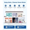 image:imageVEVOR Water Softener 32000 Grains Whole House Water Softener System with Automatic Touch Control Panel Bypass Valve Reduce Hardness and Minerals Improve Water Quality for 12 Bathrooms
