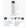 image:imageVEVOR Water Softener 40000 Grains Whole House Water Softener System with Automatic Touch Control Panel Bypass Valve Reduce Hardness and Minerals Improve Water Quality for 23 Bathrooms