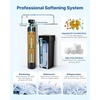 image:imageVEVOR Water Softener 64000 Grains Whole House Water Softener System with Automatic Digital Control Head Bypass Valve Reduce Hardness and Minerals Improve Water Quality for 56 Bathrooms