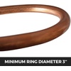 image:imageVevor Manual Plate Steel Ring Bender 1212inch Single Pinch Portable Hand Crank Ring Handle Rolling 3inch And Larger Circular Rings 