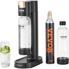 image:imageVEVOR Sparkling Water Maker Soda Maker Machine for Home Carbonating Soda Maker with 2 BPAfree 1L PET Bottles CO2 CylinderNot Contain CO2 GAS Compatible with Mainstream Screwin 60L CO2 Cylinder2 Bottles  1 CO2 Cylinders