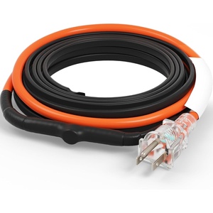 image:imageVEVOR SelfRegulating Pipe Heating Cable 100feet 5Wft Heat Tape for Pipes Freeze Protection Protects PVC Hose Metal and Plastic Pipe from Freezing 120V9 Feet