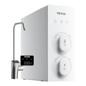 image:imageVEVOR Skincare Water Filter Faucet Mount Water Filters with MicroNano Bubble for Skin Sink Tap Purifier Removes Chlorine with 1 Filter for Kitchen and Bathroom Faucets White  GoldWhite