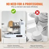 image:imageVEVOR Cake Decorating Machine Cake Cream Spreading Coating Smearing Machine Low Noise Cake Frosting Machine Turntable with Adjustable Scraper for 6 to 14 Cake 25320RPM Rotating Speed WhiteWhite