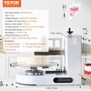 image:imageVEVOR Cake Decorating Machine Cake Cream Spreading Coating Smearing Machine Low Noise Cake Frosting Machine Turntable with Adjustable Scraper for 6 to 14 Cake 25320RPM Rotating Speed WhiteWhite