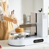 image:imageVEVOR Cake Decorating Machine Cake Cream Spreading Coating Smearing Machine Low Noise Cake Frosting Machine Turntable with Adjustable Scraper for 6 to 14 Cake 25320RPM Rotating Speed WhiteWhite