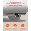 image:imageVEVOR Class 3 Trailer Hitch 2Inch Receiver Compatible with 20112021 Jeep Grand Cherokee Q345B Steel Tube Frame MultiFit Hitch to Receive Ball Mount Cargo Carrier Bike Rack Tow Hook Black20202024 Toyota RAV4