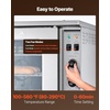 image:imageVEVOR Commercial Convection Oven 47L43Qt HalfSize Conventional Oven Countertop 1600W 4Tier Toaster wFront Glass Door Electric Baking Oven wTrays Wire Racks Clip Gloves 120V22Tier 396L