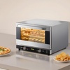 image:imageVEVOR Commercial Convection Oven 47L43Qt HalfSize Conventional Oven Countertop 1600W 4Tier Toaster wFront Glass Door Electric Baking Oven wTrays Wire Racks Clip Gloves 120V4Tier 43Qt