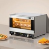 image:imageVEVOR Commercial Convection Oven 47L43Qt HalfSize Conventional Oven Countertop 1600W 4Tier Toaster wFront Glass Door Electric Baking Oven wTrays Wire Racks Clip Gloves 120V3Tier 19Qt
