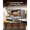 image:imageVEVOR Commercial Convection Oven 47L43Qt HalfSize Conventional Oven Countertop 1600W 4Tier Toaster wFront Glass Door Electric Baking Oven wTrays Wire Racks Clip Gloves 120V5Tier 120L