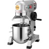 image:imageVEVOR Commercial Food Mixer 15Qt Capacity with Timer 500W Stainless Bowl Durable Electric Mixer for Commercial Use 3 Speed Options 113184341 RPM Includes Dough Hook amp Whisk10Qt