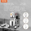 image:imageVEVOR Commercial Food Mixer 15Qt Capacity with Timer 500W Stainless Bowl Durable Electric Mixer for Commercial Use 3 Speed Options 113184341 RPM Includes Dough Hook amp Whisk10Qt