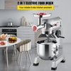 image:imageVEVOR Commercial Food Mixer 85Qt Capacity 450W Dual Rotating Dough Kneading Machine with Foodgrade Stainless Steel Bowl Security Shield amp Timer Included Baking Equipment for Restaurant Pizzeria20Qt