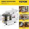 image:imageVEVOR Commercial Food Mixer 85Qt Capacity 450W Dual Rotating Dough Kneading Machine with Foodgrade Stainless Steel Bowl Security Shield amp Timer Included Baking Equipment for Restaurant Pizzeria85Qt