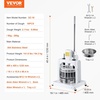 image:imageVEVOR Dough Divider20PCS Electric Dough Divider Machine212oz917oz Equal Dough Press Dough Cutting with 304 SS Tray and Copper Motor Divider for BakeryRestaurantCommercial Food Preparation18PCSManual