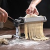 image:imageVEVOR Electric Pasta Maker 150W Automatic Noodle Maker Machine with 8 Pasta Shapes 4 Intelligent Modes 500g Flour Capacity Pasta Maker Machine with Measuring Cups Cleaning Brush for Home KitchenSet