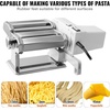 image:imageVEVOR Electric Pasta Maker 150W Automatic Noodle Maker Machine with 8 Pasta Shapes 4 Intelligent Modes 500g Flour Capacity Pasta Maker Machine with Measuring Cups Cleaning Brush for Home KitchenElectric