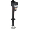 image:imageVEVOR Electric Trailer Jack 5000 lbs Heavy Duty RV Electric Power Tongue Jack with 2 Way Connector Manual Crank Handle amp Weatherproof Jack Cover 10283 Lift for RVs Trailers amp Campers Black3500 lbs
